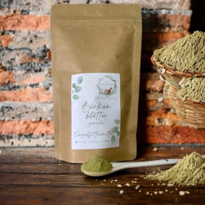 Birkenblätter gemahlen 100g