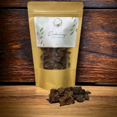 Rinderlunge Mini-Würfel 50g