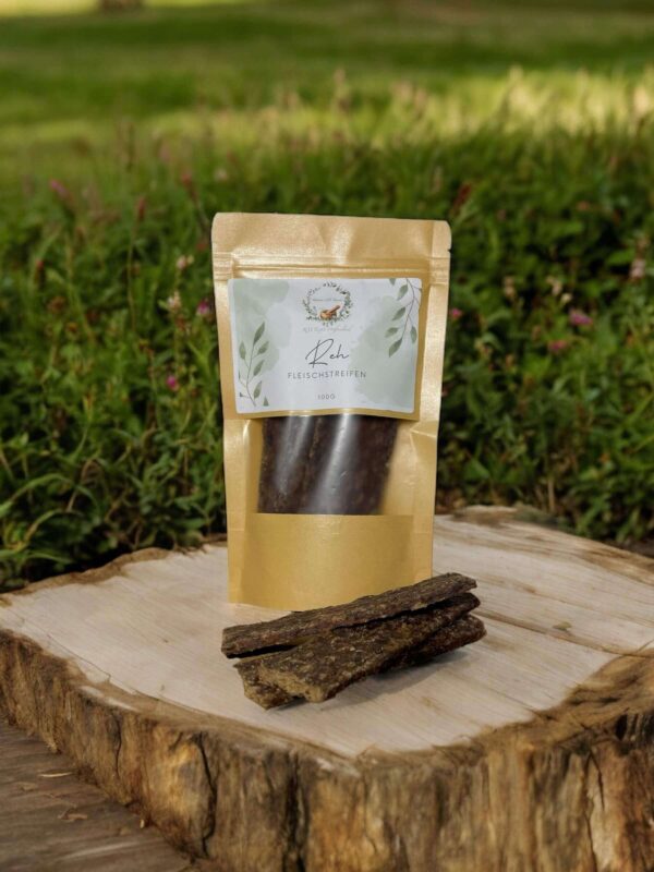 Reh Fleischstreifen 100g