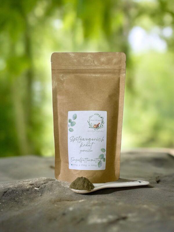 Spitzwegerich gemahlen 100g